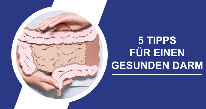 5 Tipps fuer einen gesunden Darm Titelbild