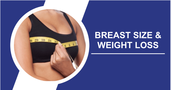 Breast size weight loss title image