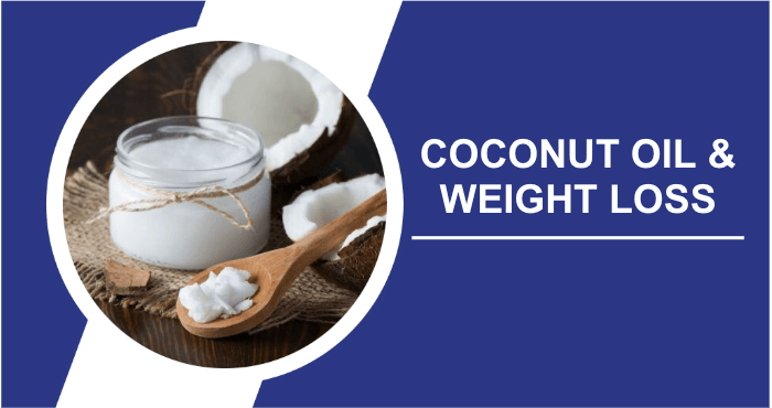 Coconut oil for weight loss title image