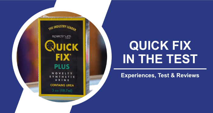 Quick Fix Synthetic Urine Cover