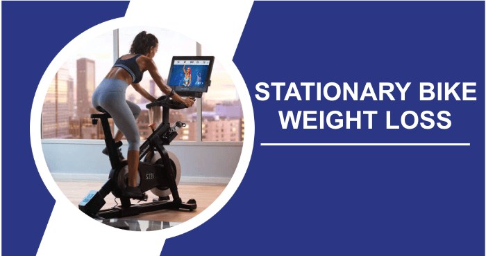 Stationary bike weight loss title image