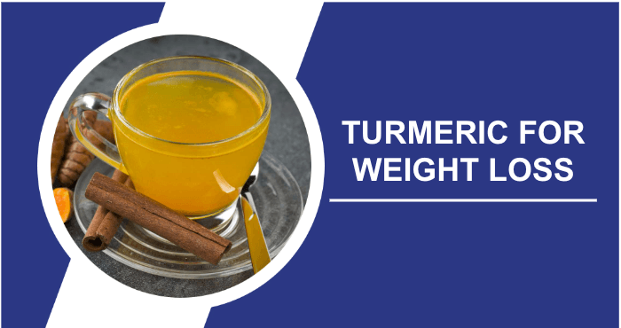 Turmeric for weigh loss title image