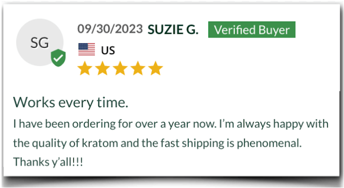 Real Review of White Maeng Da Kratom Powder